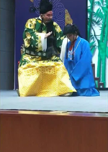 豫东红脸郑老师火烧纪信,训子一折