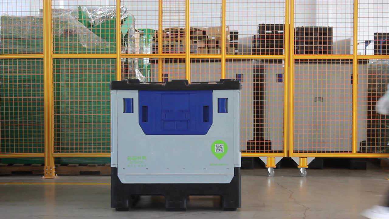 箱箱共用-kf975大型折叠箱的操作演示