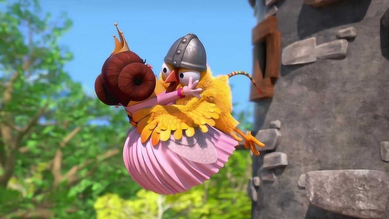 捣蛋猫头鹰小鸡真是英勇的骑士为了救公主竟然这么奋不顾身