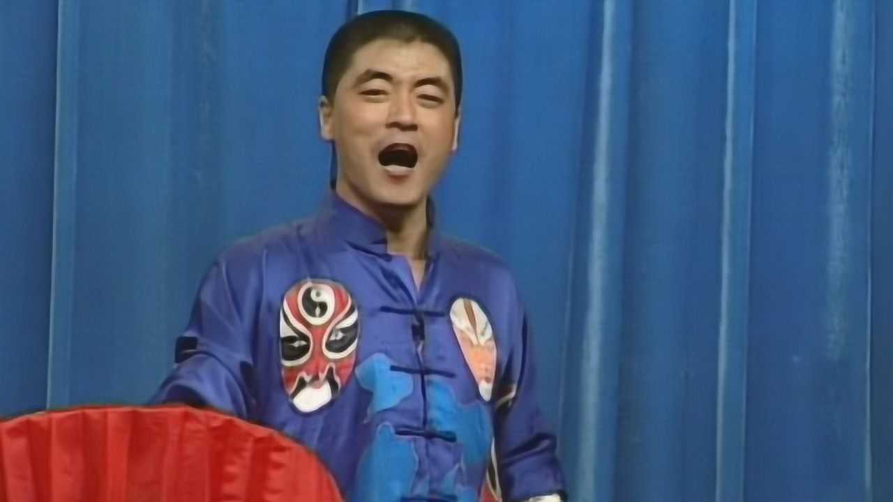 魏三何晓影传统二人转刘凤英阵前迎敌相中对方小将