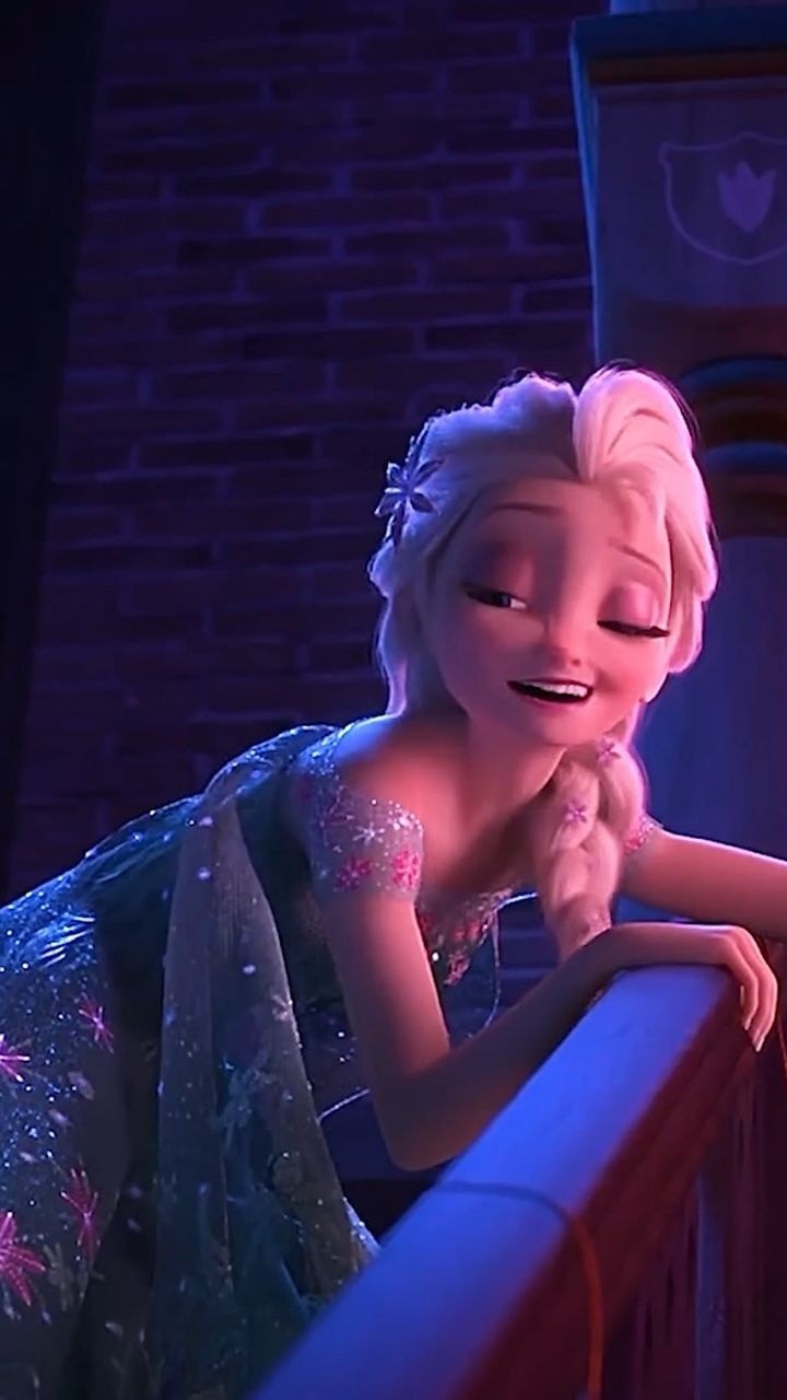 艾莎女王搞怪表情合集