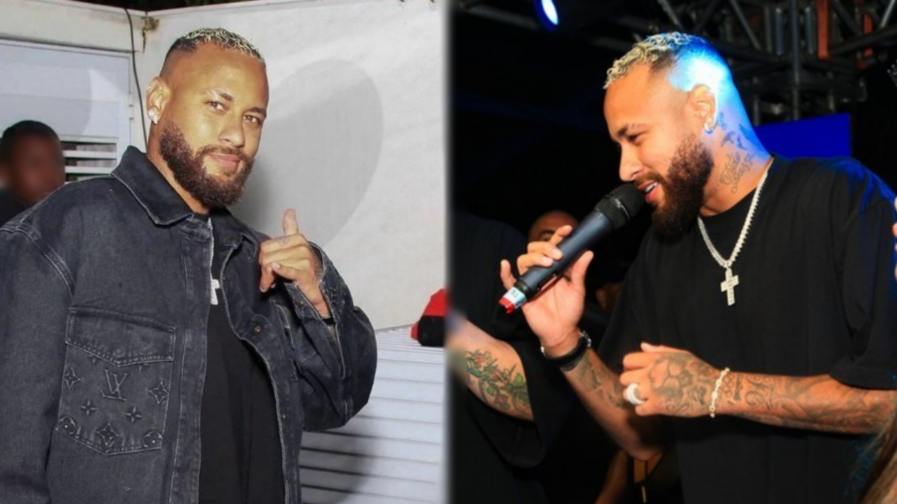 内马尔身材发福走样脸型圆润颜值大跌变油腻被调侃成肉马尔