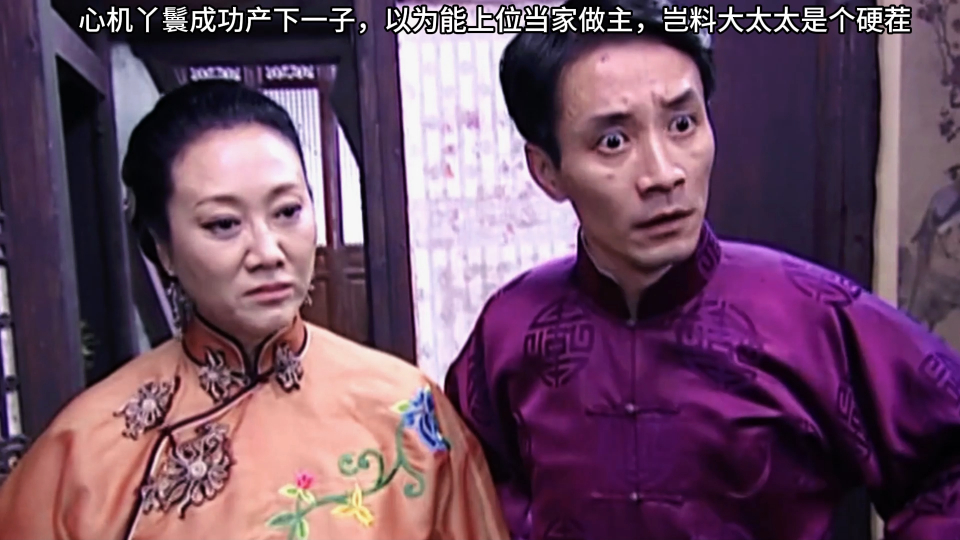 大宅院的女人:心机丫鬟成功产下一子,以为能上位当家做主,岂料大太太