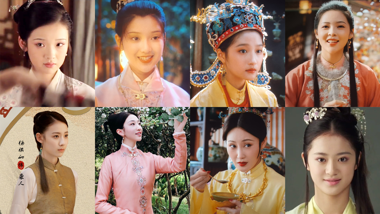 新版《红楼梦之金玉良缘》金陵十二钗演员曝光,看看胡玫导演的审美