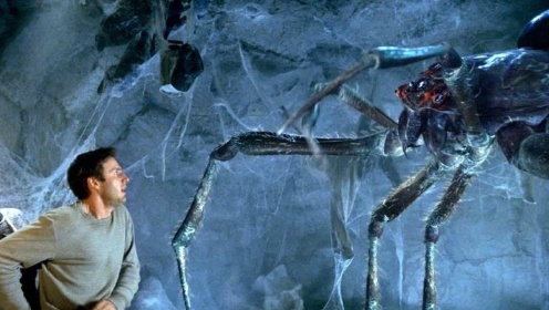 化学药剂泄露，数以千万计的蜘蛛变异巨型化，经典科幻灾难片《八脚怪》