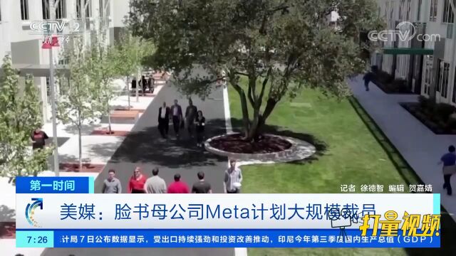 脸书母公司Meta计划大规模裁员,裁员人数预计数以千计