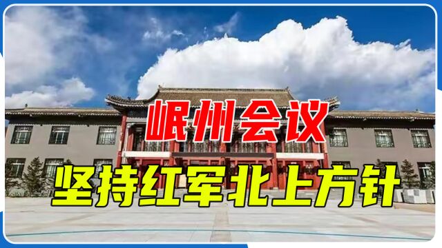 岷州会议:坚持红军北上方针,否定了张国焘关于西进的错误主张