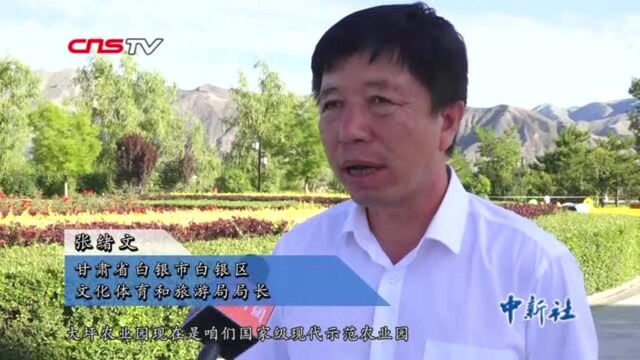 甘肃白银打造“田园天堂”:花卉扶贫让花农越活越年轻