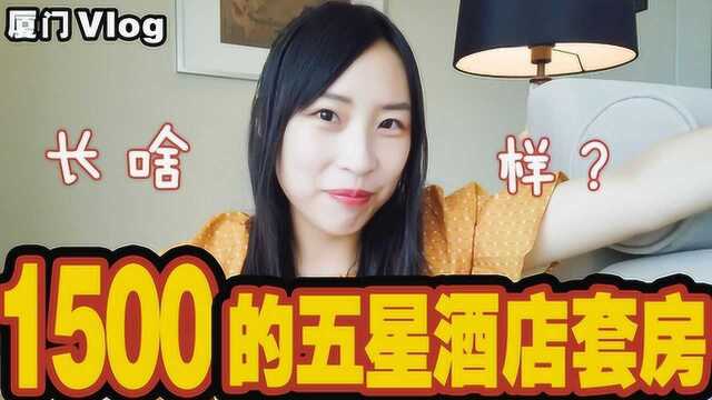 厦门1500一晚的五星级酒店套房长啥样?一个人住实在太奢侈了!