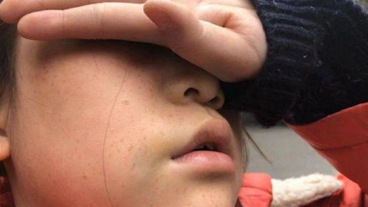 10岁小女孩托管班被打3耳光,打人老师:是她先打我的