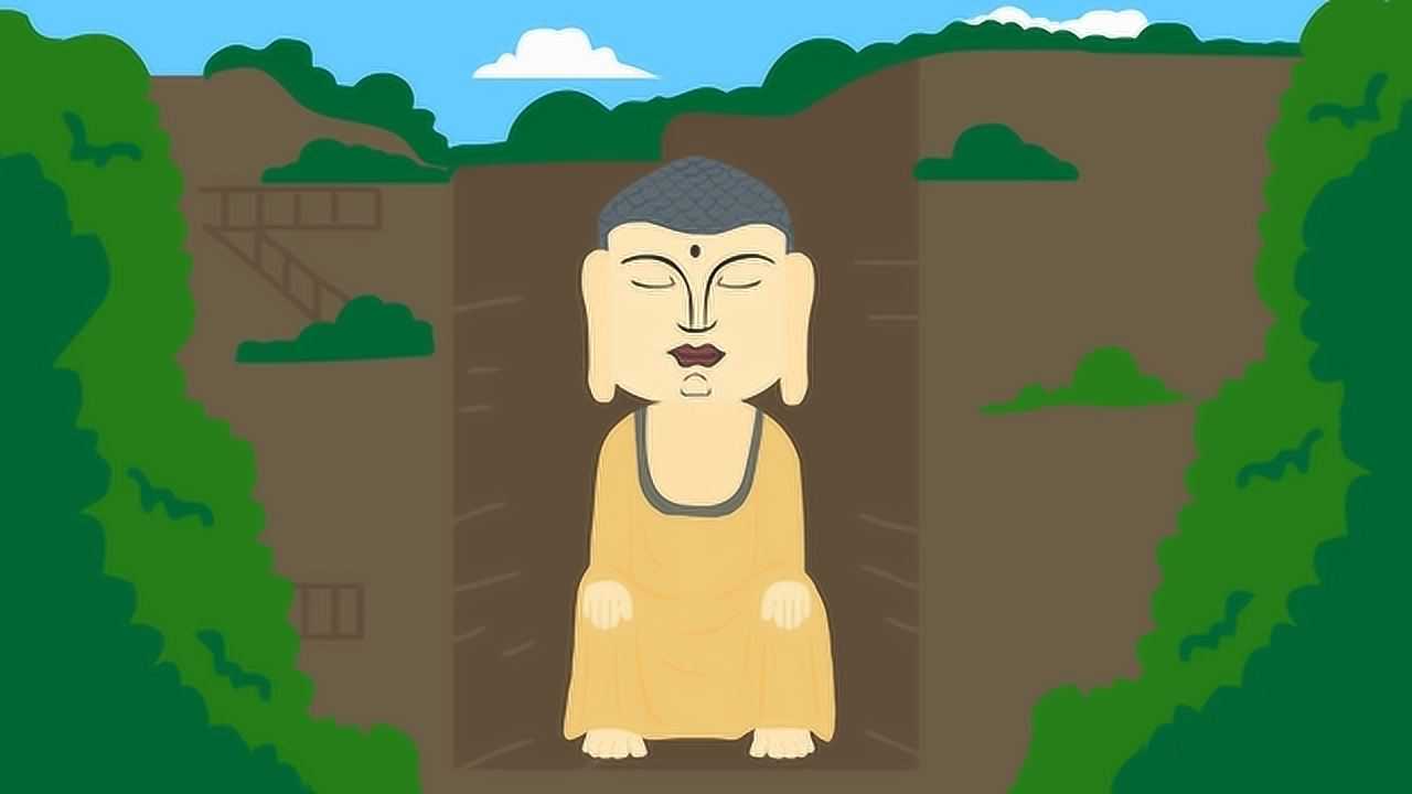 乐山大佛原来是弥勒佛,弥勒佛不应该是笑口常开的大肚形象吗?