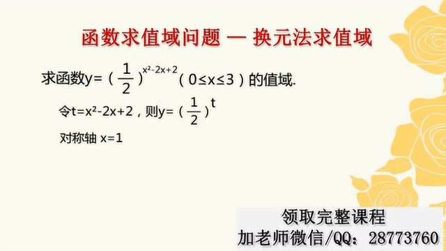 高中数学:求函数值域几种方法讲解,学会轻松超越学霸