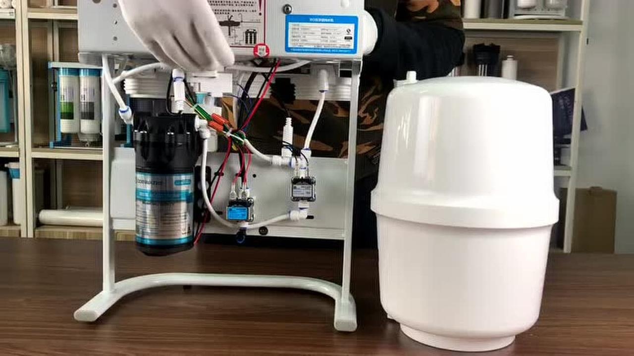 千岛人净水器压力桶安装加装视频