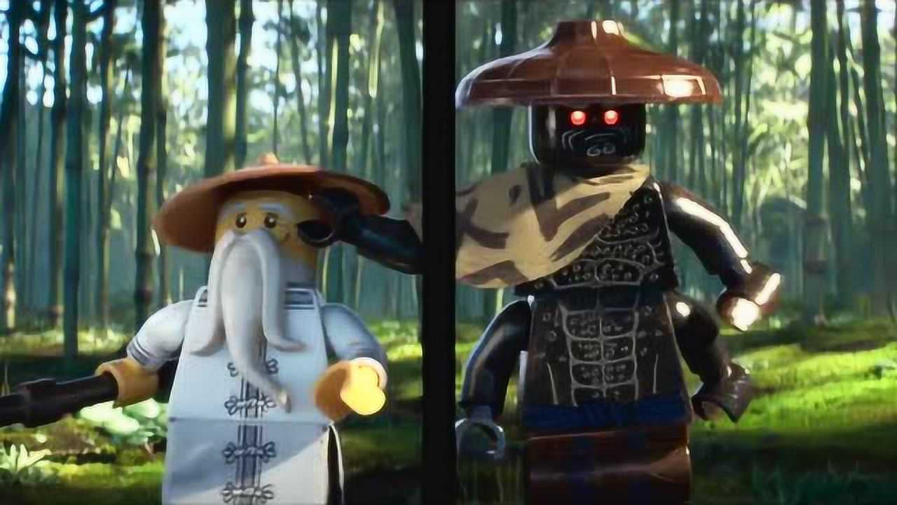 乐高大电影加满都像个乌龟一样趴在地上一点点靠近吴大师