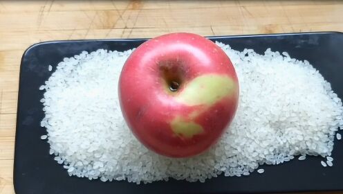 大米加1个苹果，这种做法真美味，营养又解馋，连吃一冬天都不腻