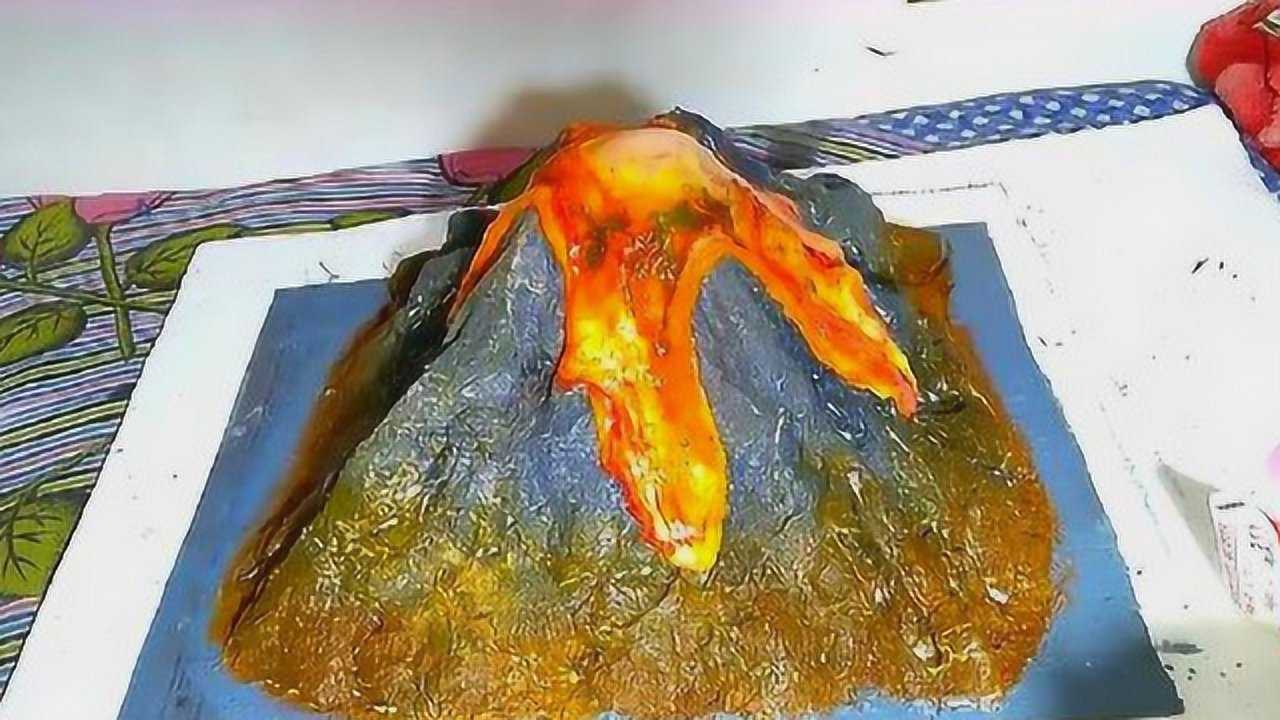 火山喷发时的场景有多壮观?实验人员模拟真实环境,太有创意了吧