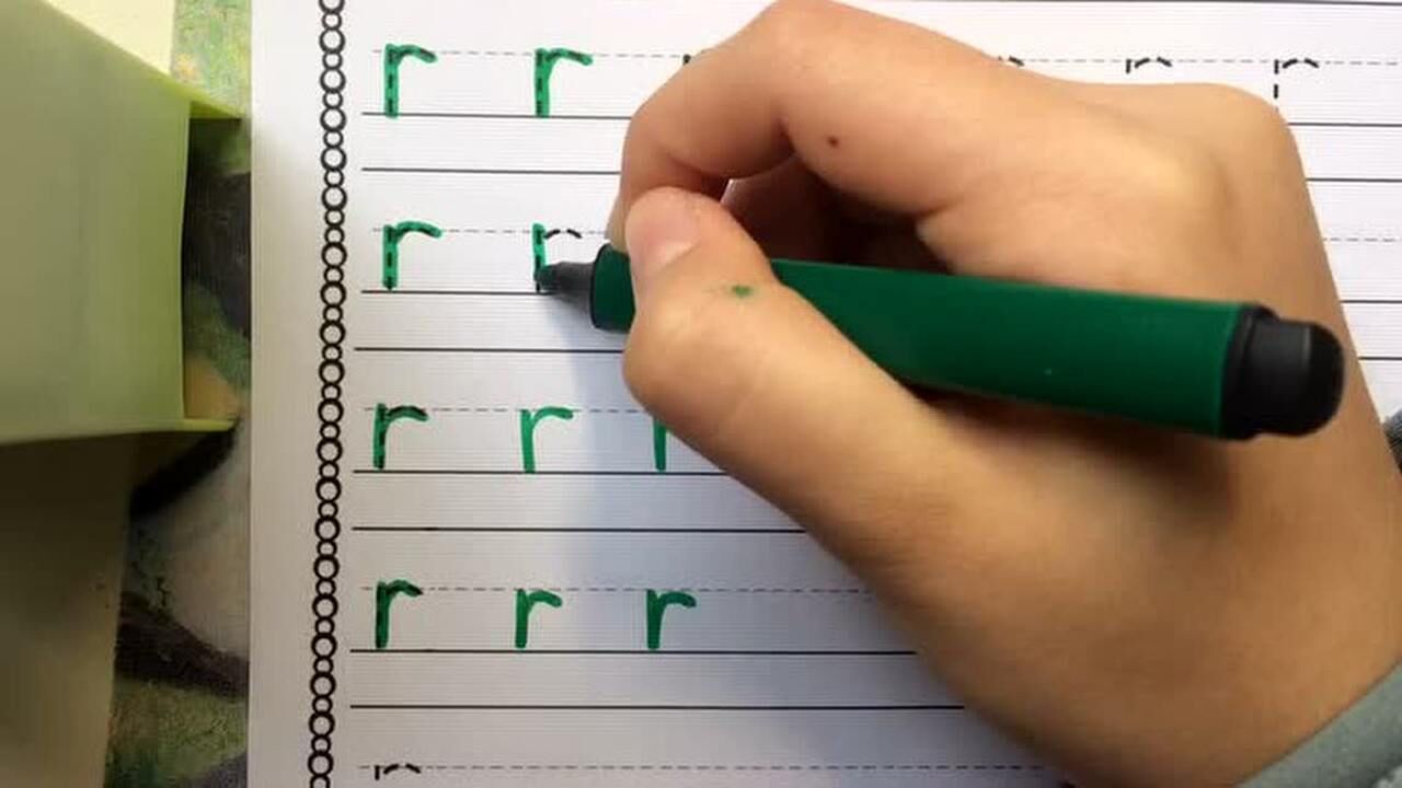 英语字母r - 书写_腾讯视频