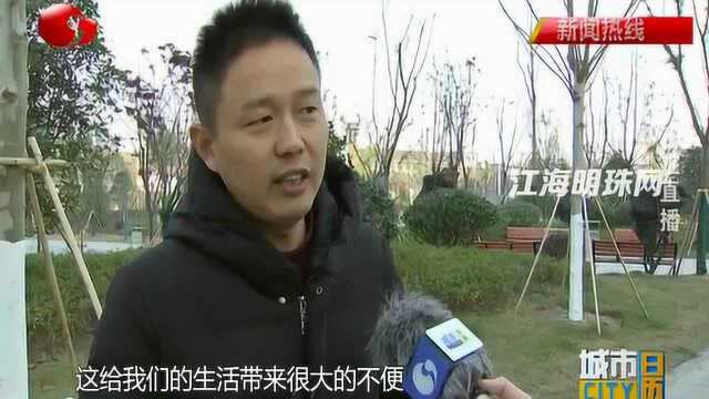 如皋宁荣新城:路面停车遭限制 原是隔出消防登高区域