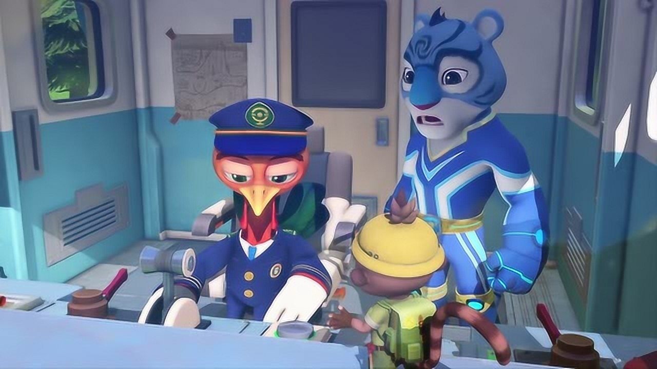 宇宙护卫队2_第21集《公鸡列车长》3