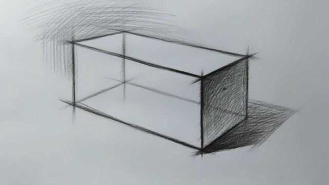 梅哥哥 几何石膏长方体结构素描-常速版