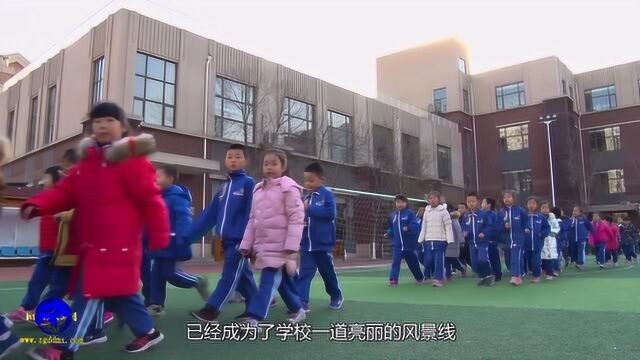 2019年海淀区清河第四小学冬季长跑活动