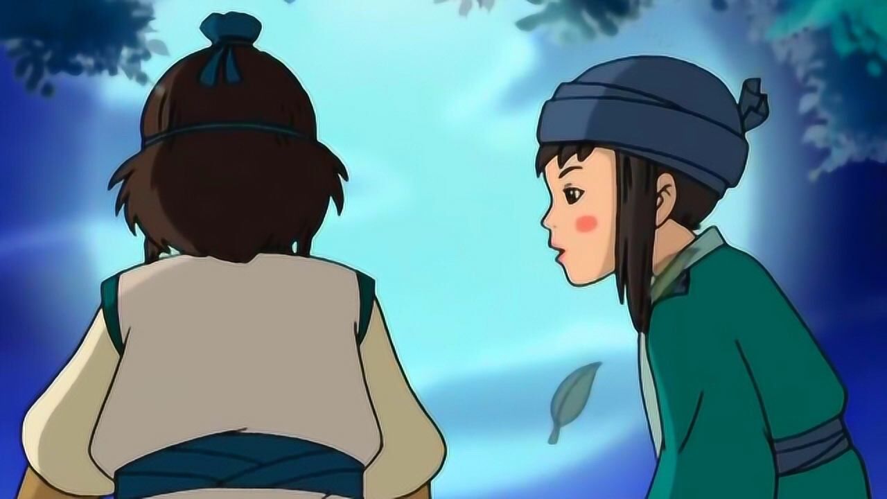 围棋少年主题曲:江流儿与方百花树枝谈笑,一代棋圣抱得美人归!