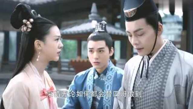 采倩进宫凑热闹,凌王无奈答应选妃,采倩朵霞公主竞争凌王妃!