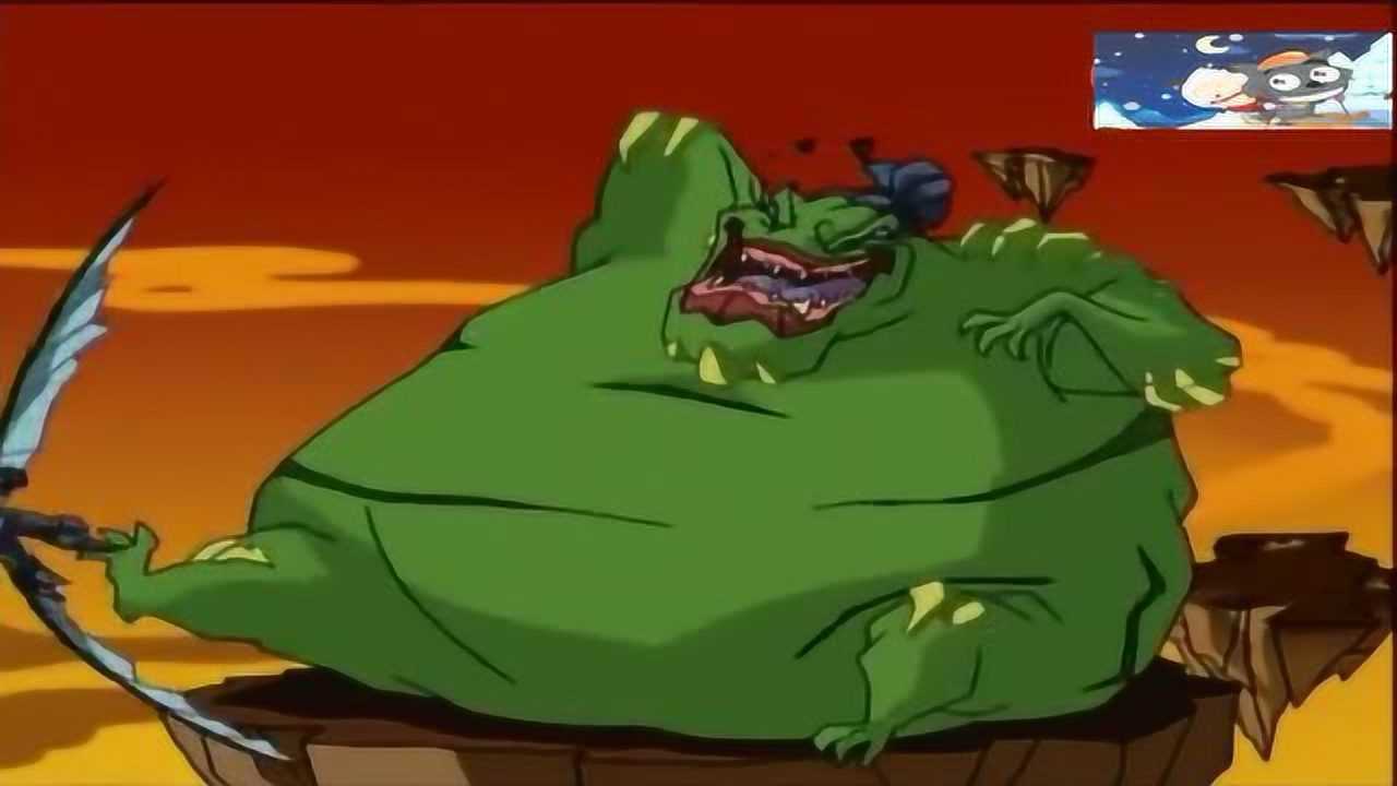 成龙历险记:波刚的背很痒它自己够不着,小玉给它挠一挠很舒服