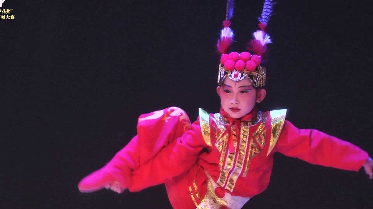 第四届小兰花奖独舞徐心明京韵花翎