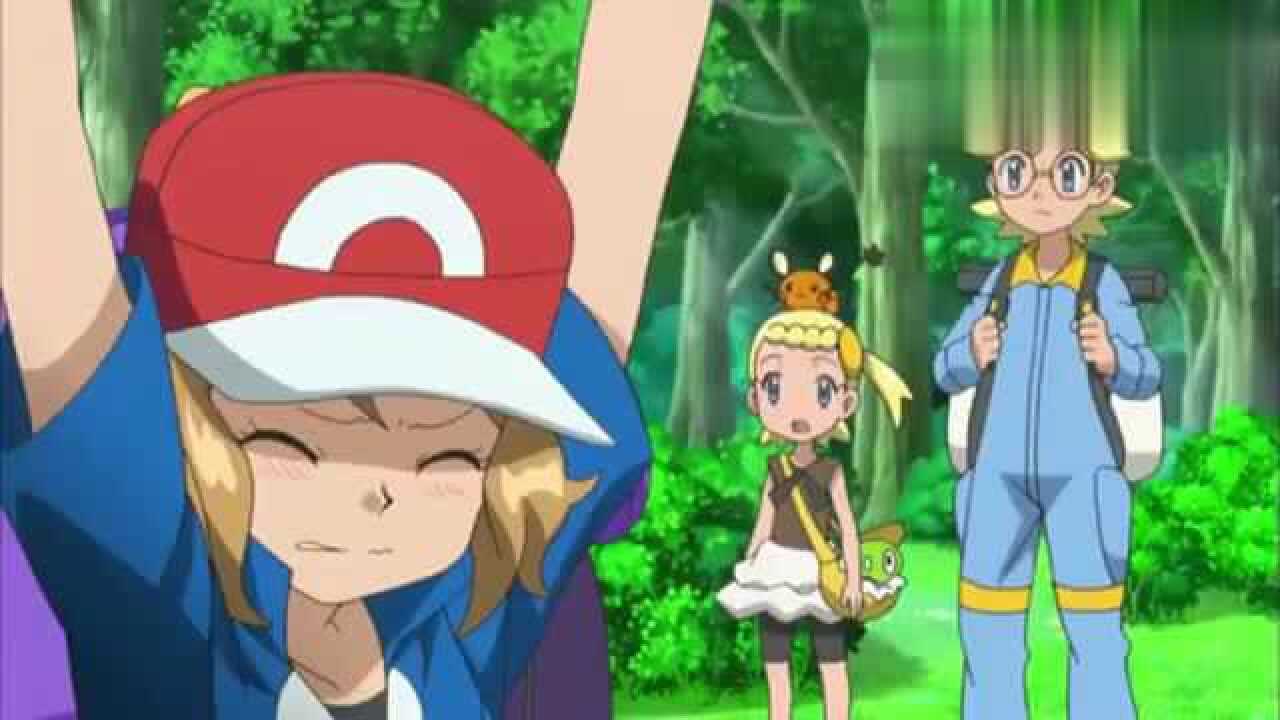 精灵宝可梦:莎莉娜穿上小智的衣服,脸都红了太可爱了!