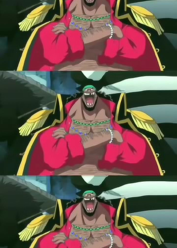 海贼王:黑胡子每次笑声都是,贼哈哈哈!很有魔性啊!