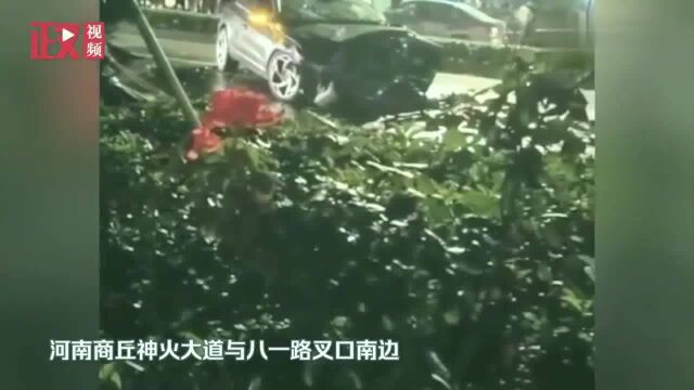 突发!河南商丘一私家车与出租车相撞,3死1伤