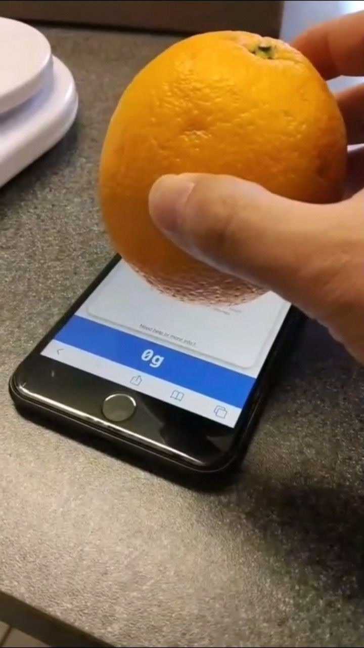 手机竟然也能称重