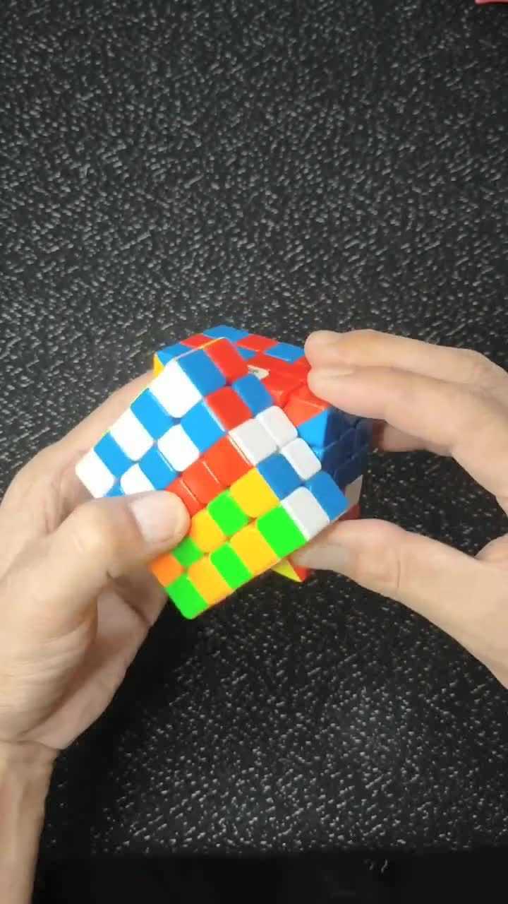 五阶魔方最经典花式棋盘三阶