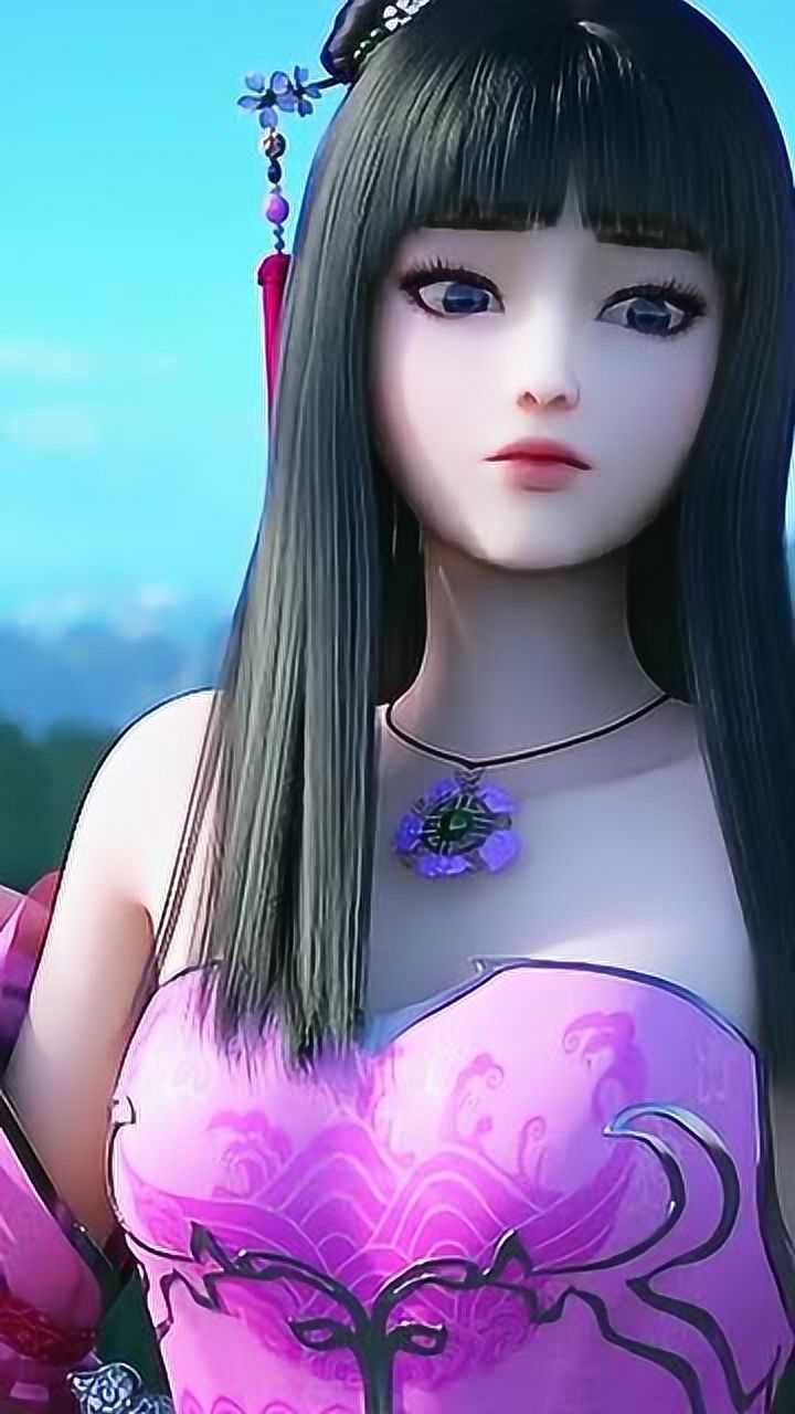 粉丝私信想要的林水瑶壁纸很可爱的国漫女主