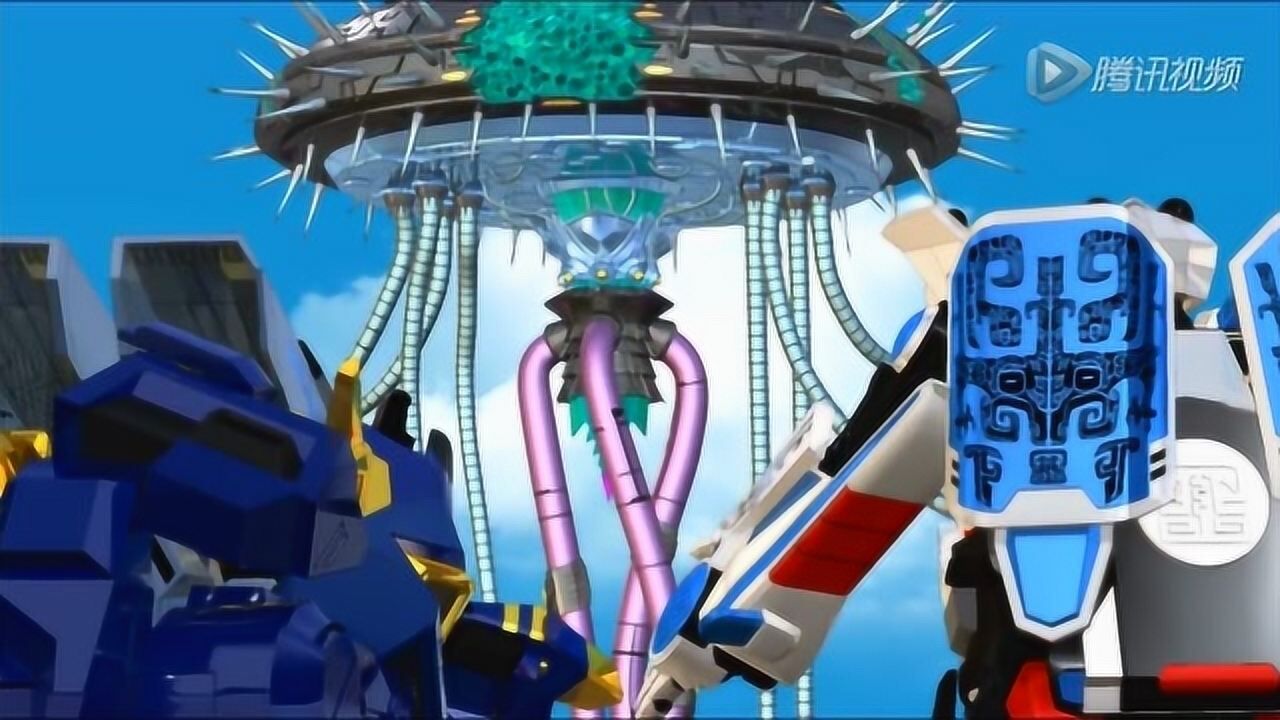 神兽金刚水母机械兽真是太强了地兽战队不是对手