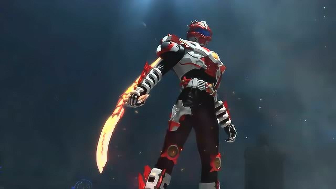 铠甲勇士铠传:炎龙侠召唤烈焰刀,疯狂砍向异能兽