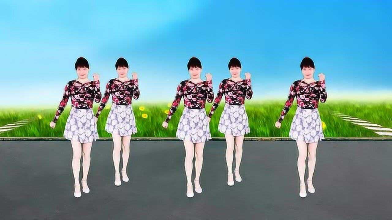 广场舞《闯码头》轻松入门32步,简单时尚美美哒