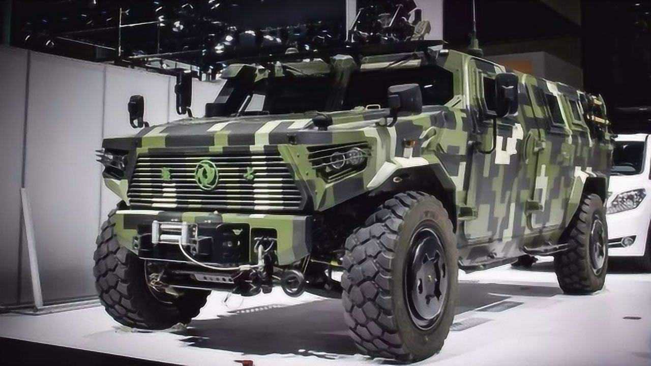 东风猛士越野车强大的性能爬坡能力贼高军迷眼中最霸气的车