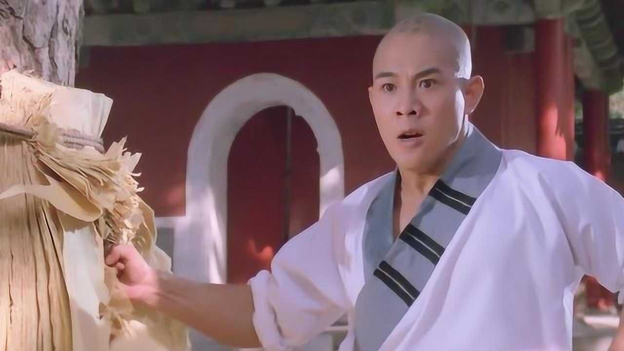 南北少林连杰痴迷练功打透了千层纸还想把树打透