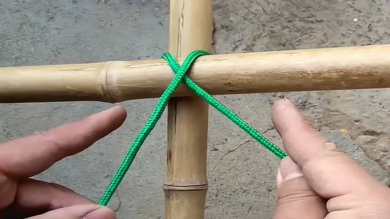 十字交叉捆绑绳结,学会这招,生活中非常实用!_高清1080P在线观看平台_腾讯视频
