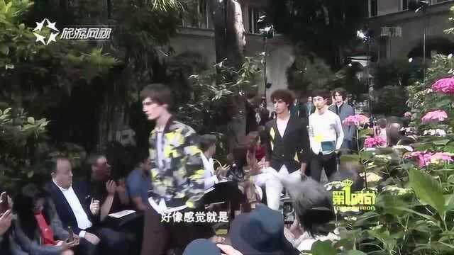 时尚编辑王小豆,亲临爱马仕男装秀场,解读流行趋势|第1时尚