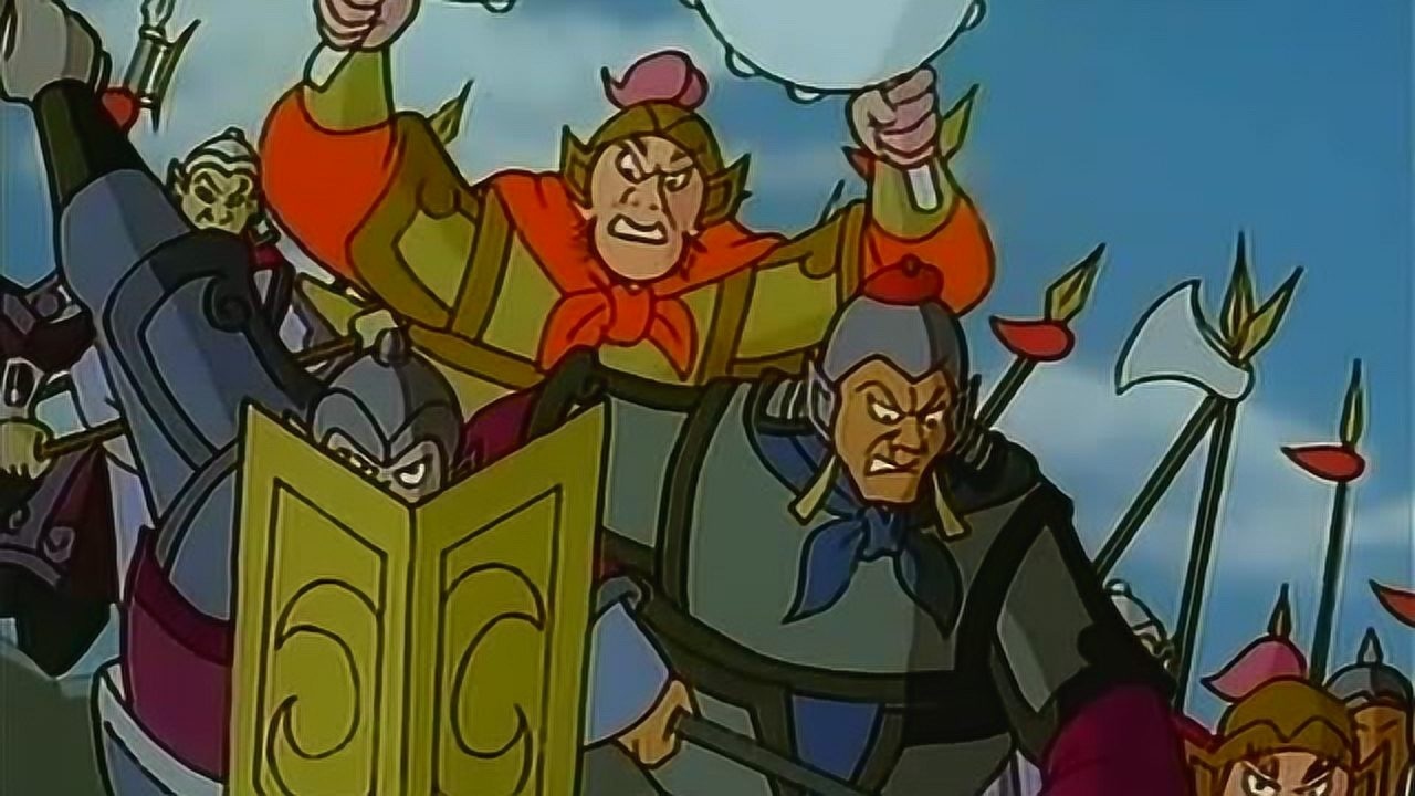 西游记天兵不敌孙悟空神威拿花果山的猴子发泄