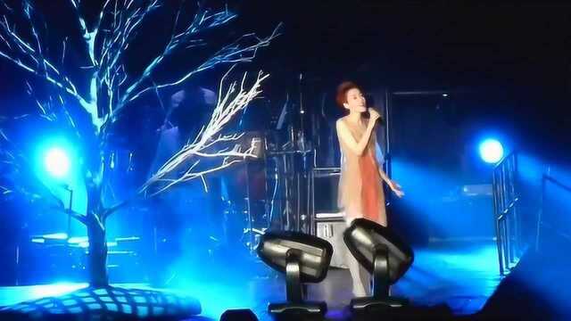 王菲现场演唱《阳宝》 这首歌的词曲全是王菲创作的哦!