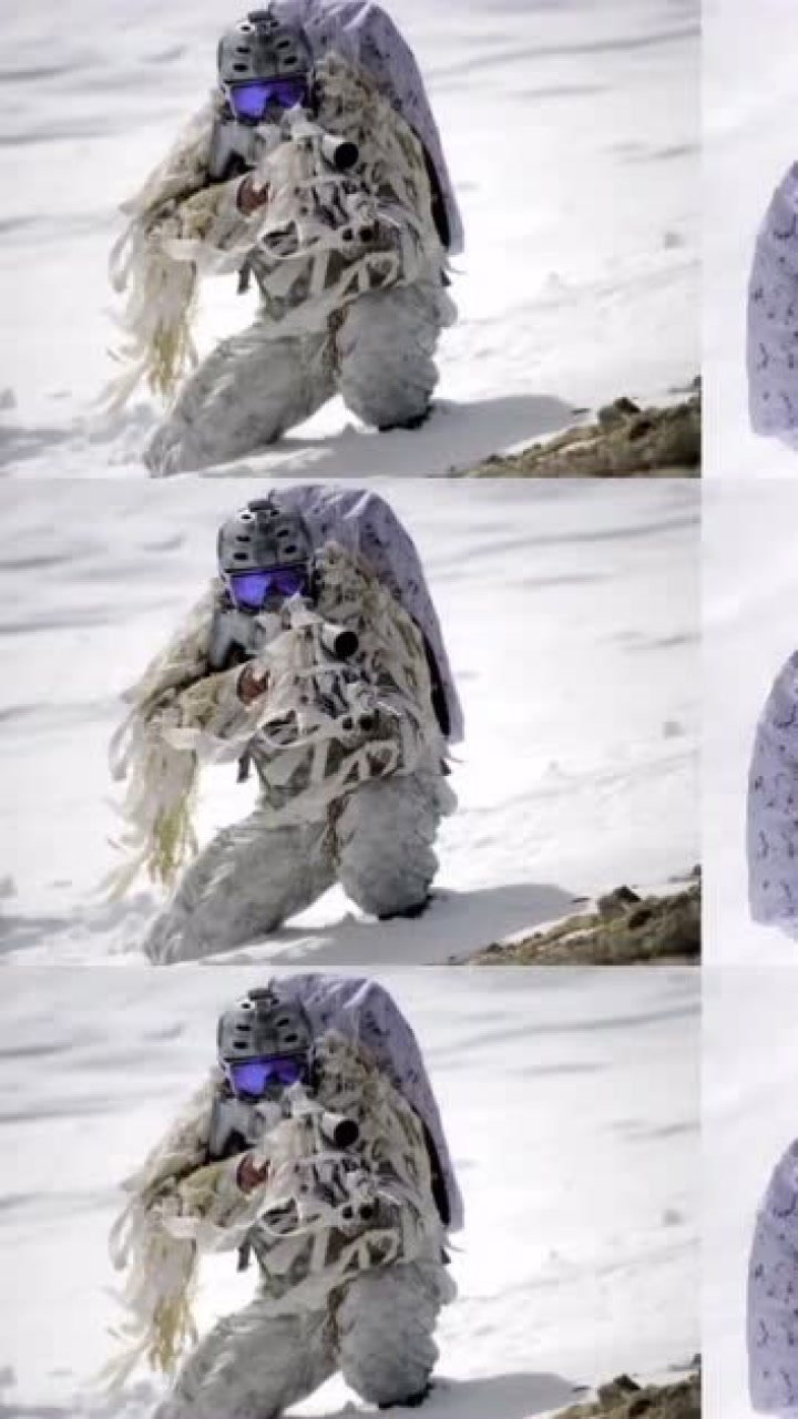 美国海豹突击队雪地作战部队装备有世界上最精良的武器装备