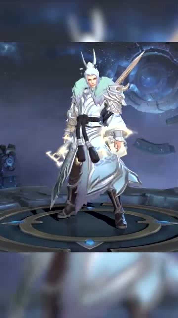 李白千年之狐新星元皮肤暮雪归特效预览十步杀一人千里不留行