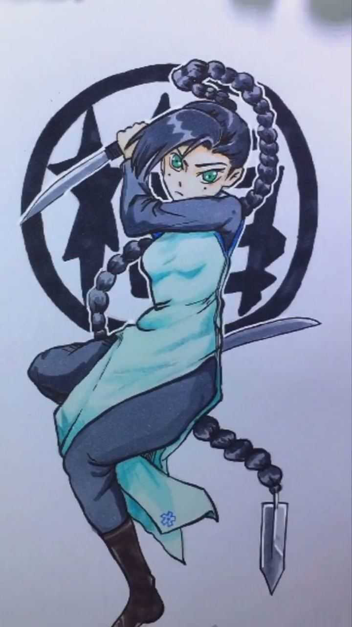 我更喜欢我认真画的梅花十三