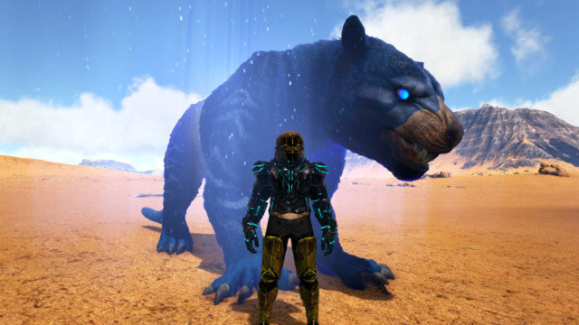 方舟生存进化原始恐惧27驯服天神袋狮它的技能你还满意吗