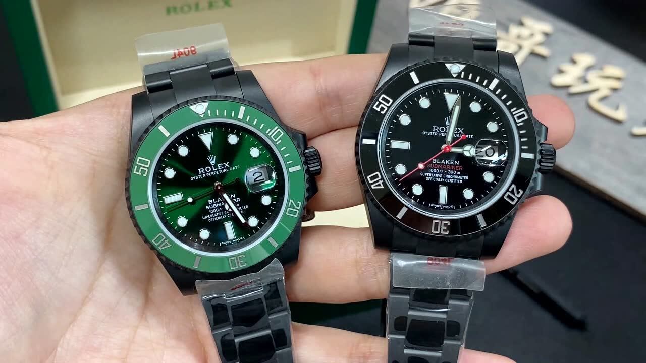 blaken电镀全黑绿水鬼黑水鬼