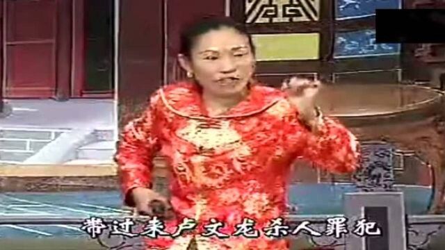 河南坠子《大明奇案》选段,不大一会就把卢文龙带到大堂口.